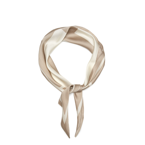 THE SILK GEOMETRIC SCARF