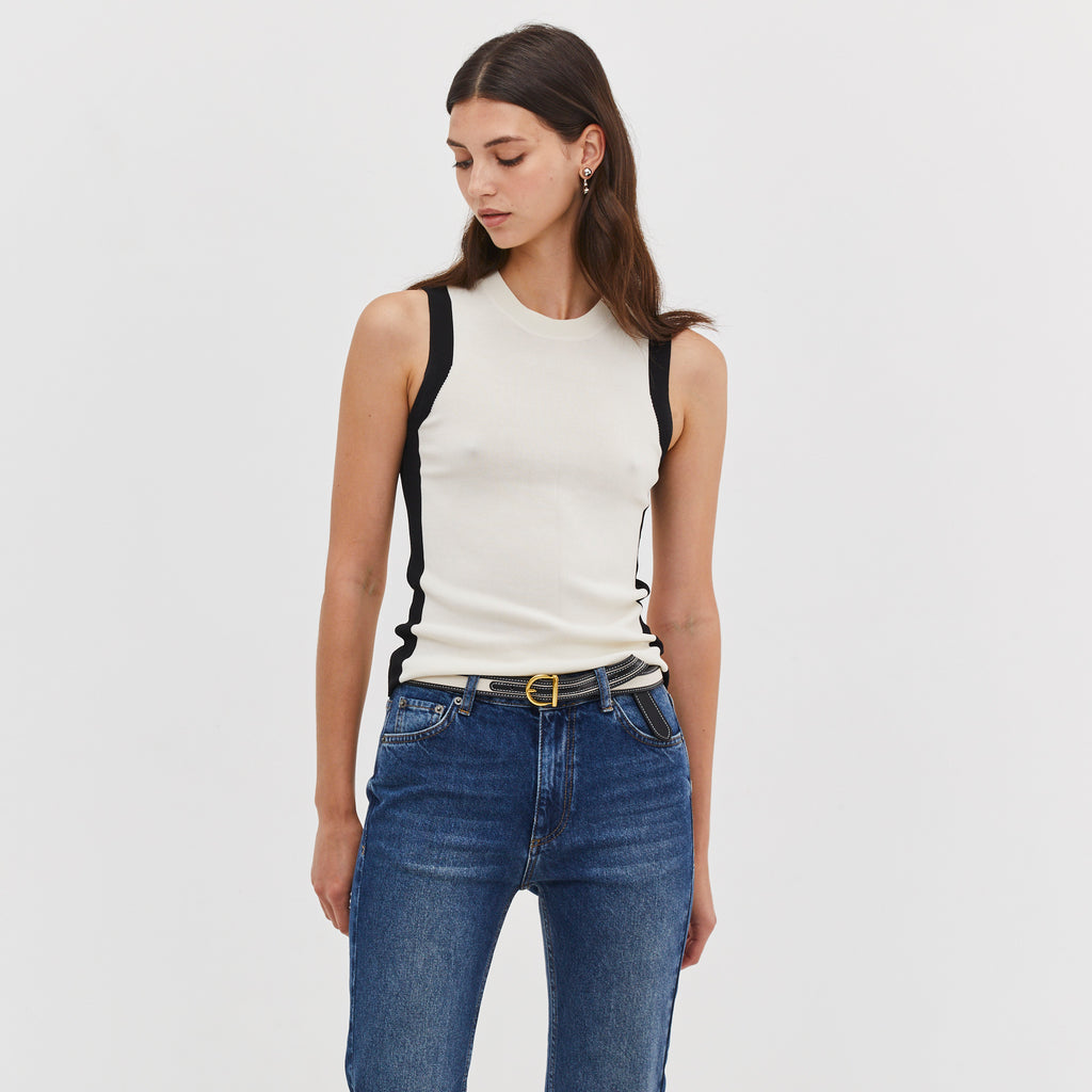 THE LEATHER & CANVAS BELT