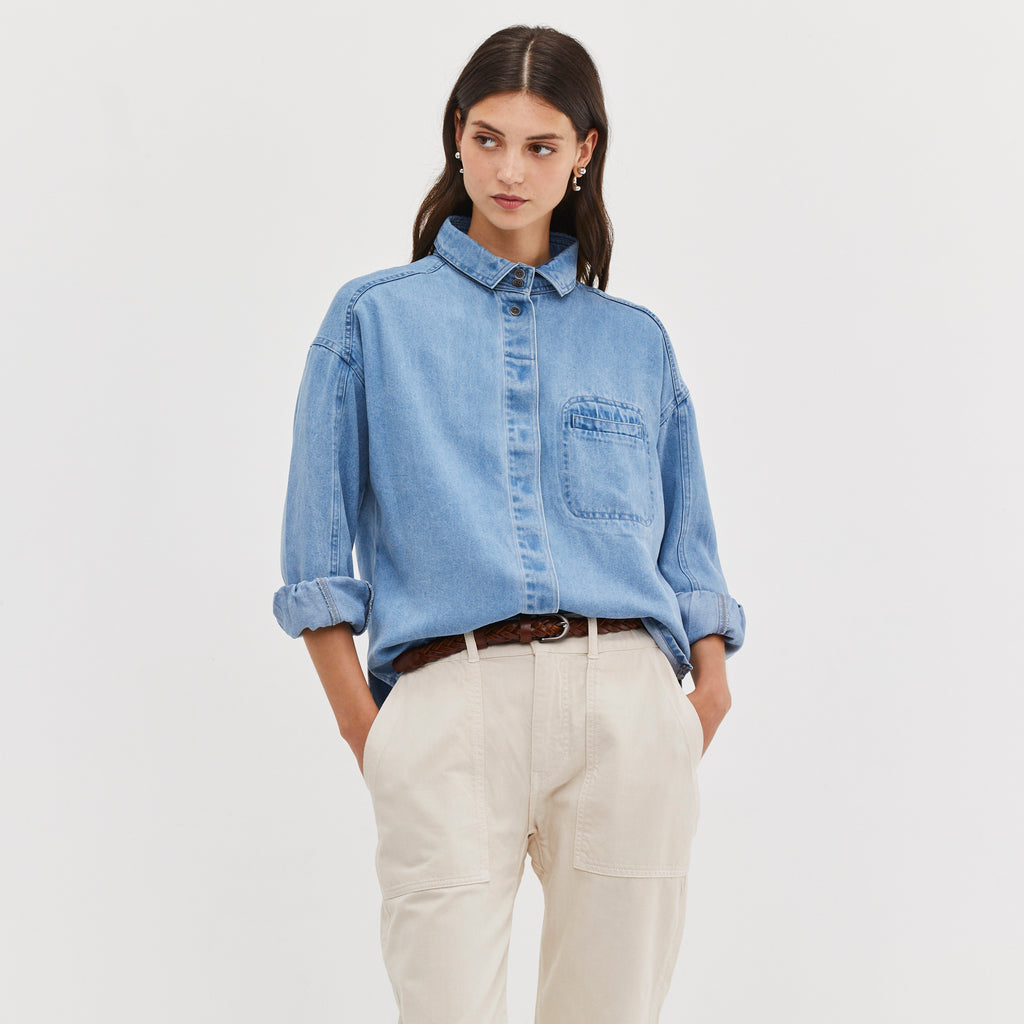 THE DENIM SHIRT