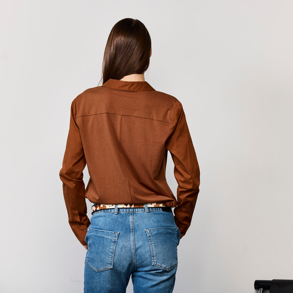 THE STRETCHY BUTTON UP SHIRT