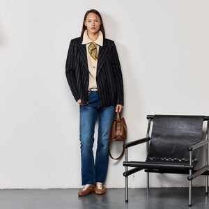 DOUBLE BREASTED BLAZER