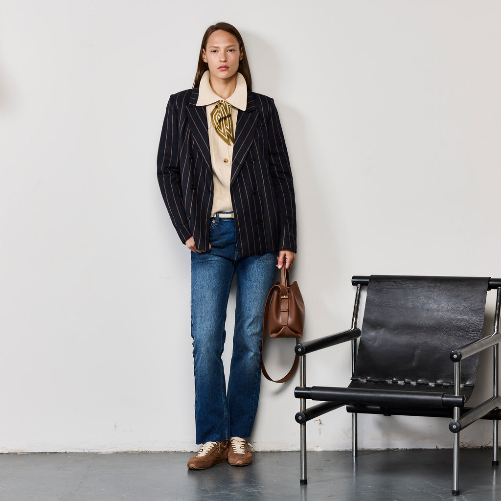 DOUBLE BREASTED BLAZER