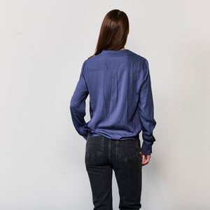 CONTRAST PANEL SHIRT