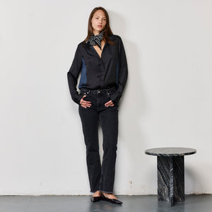 CONTRAST PANEL SHIRT