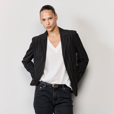 PINSTRIPE COOL FIT BLAZER