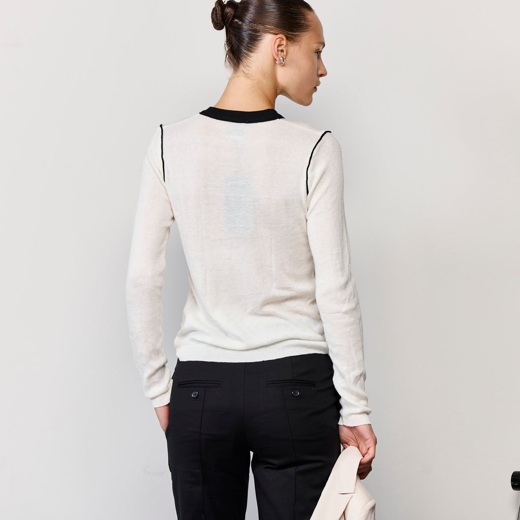 SUPER LIGHT CONTRAST KNIT