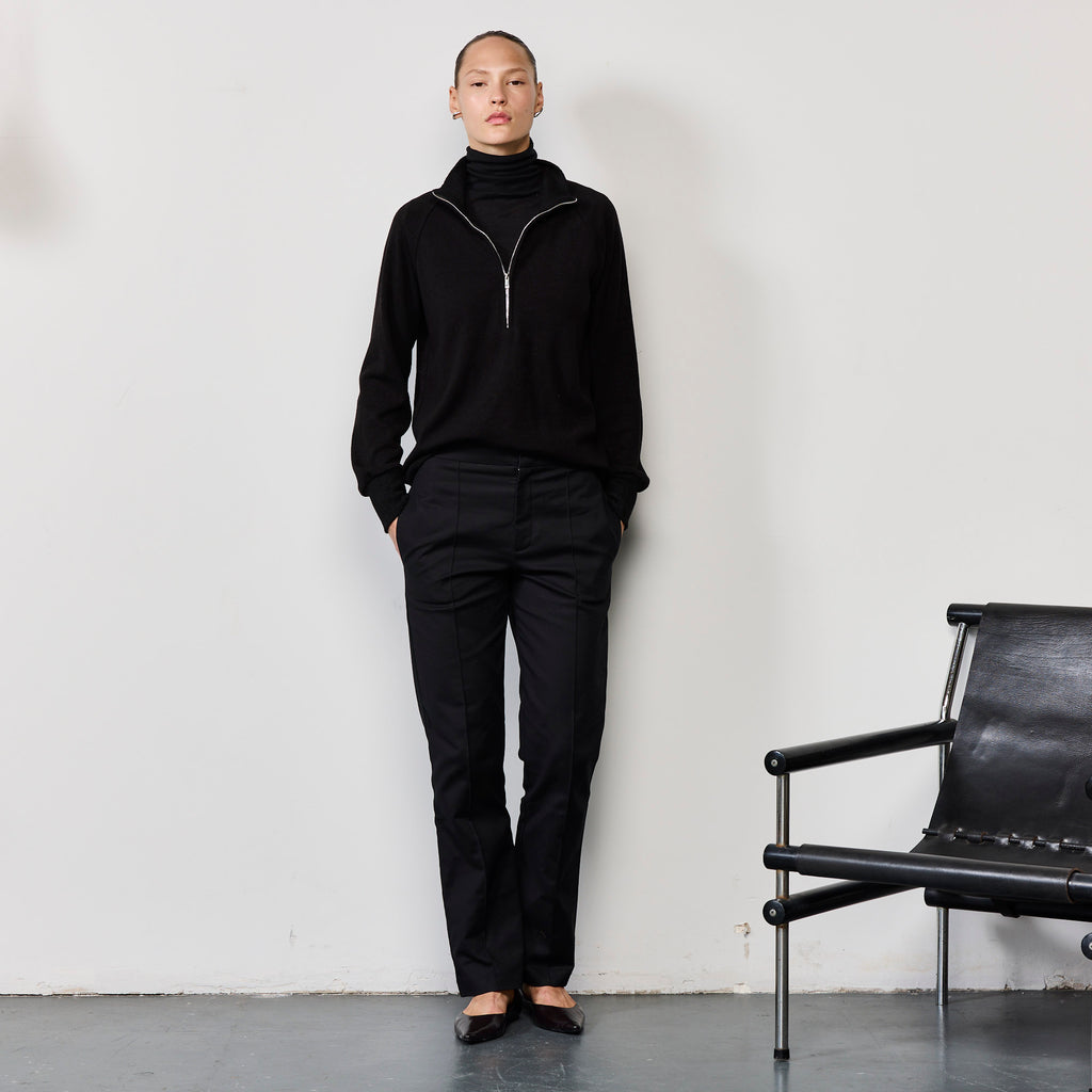 THE COZY ZIPPER KNIT