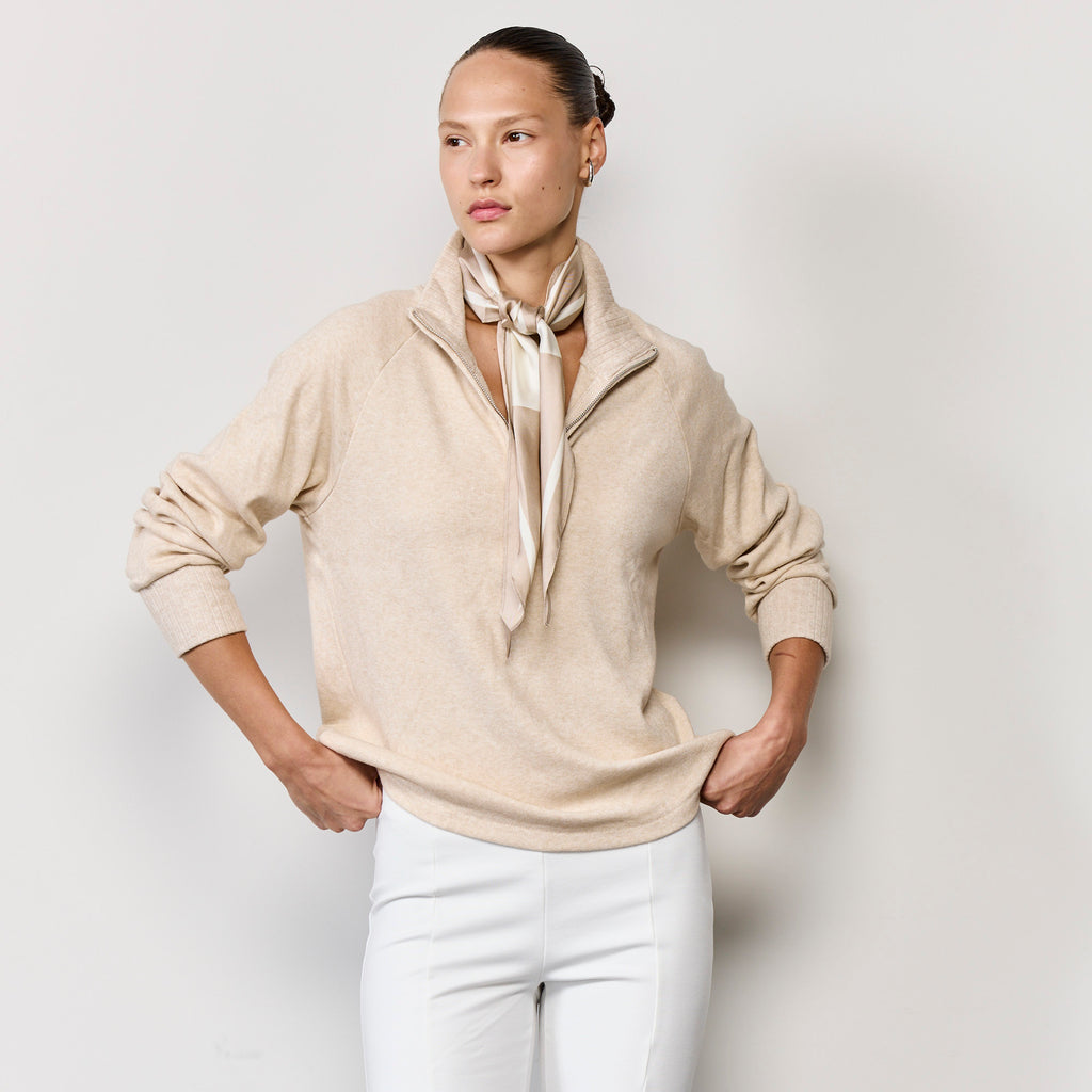 THE COZY ZIPPER KNIT