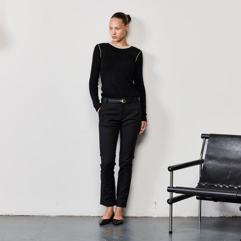 SUPER LIGHT CONTRAST KNIT