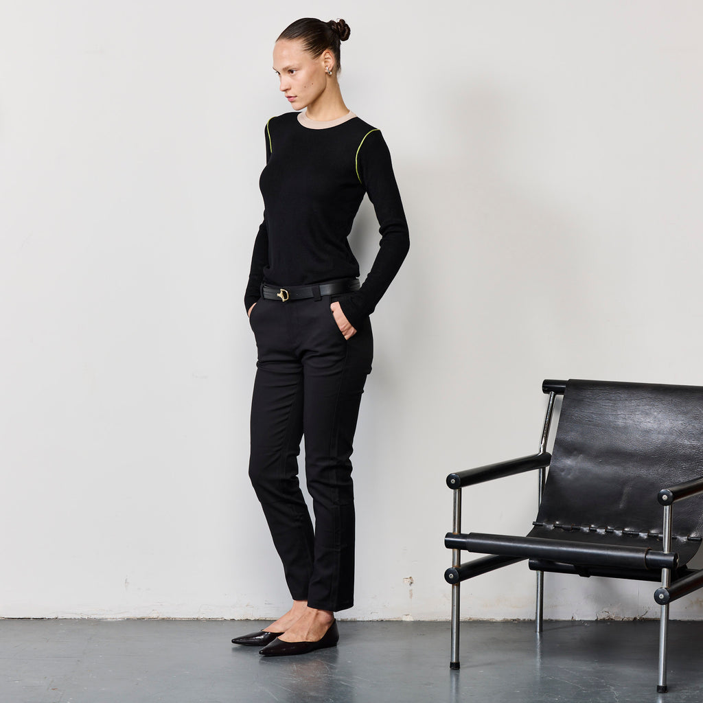 SUPER LIGHT CONTRAST KNIT