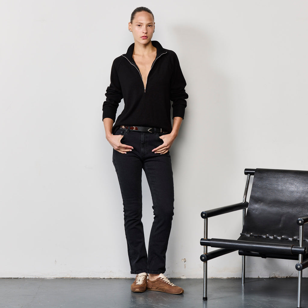 THE COZY ZIPPER KNIT