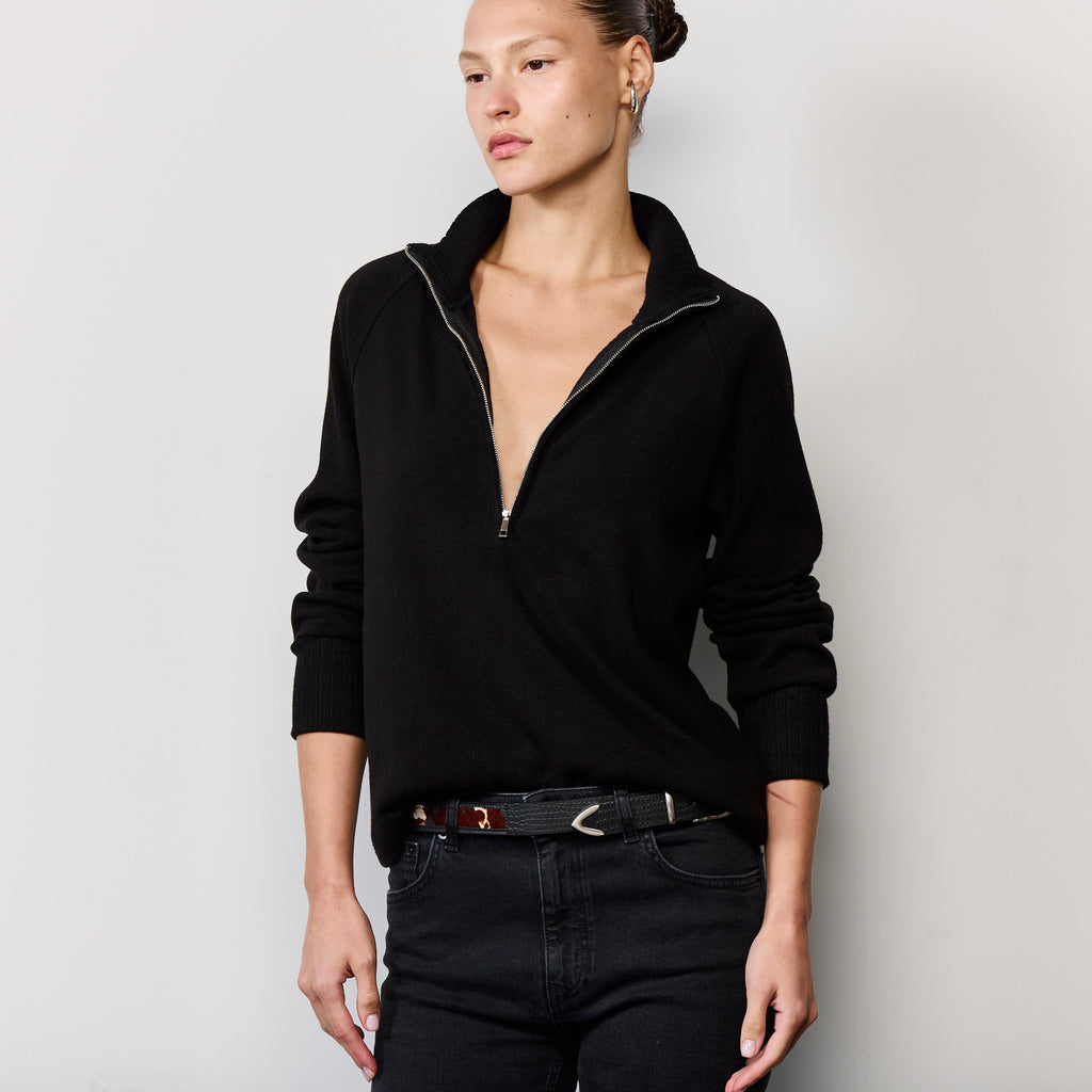 THE COZY ZIPPER KNIT