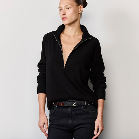 THE COZY ZIPPER KNIT