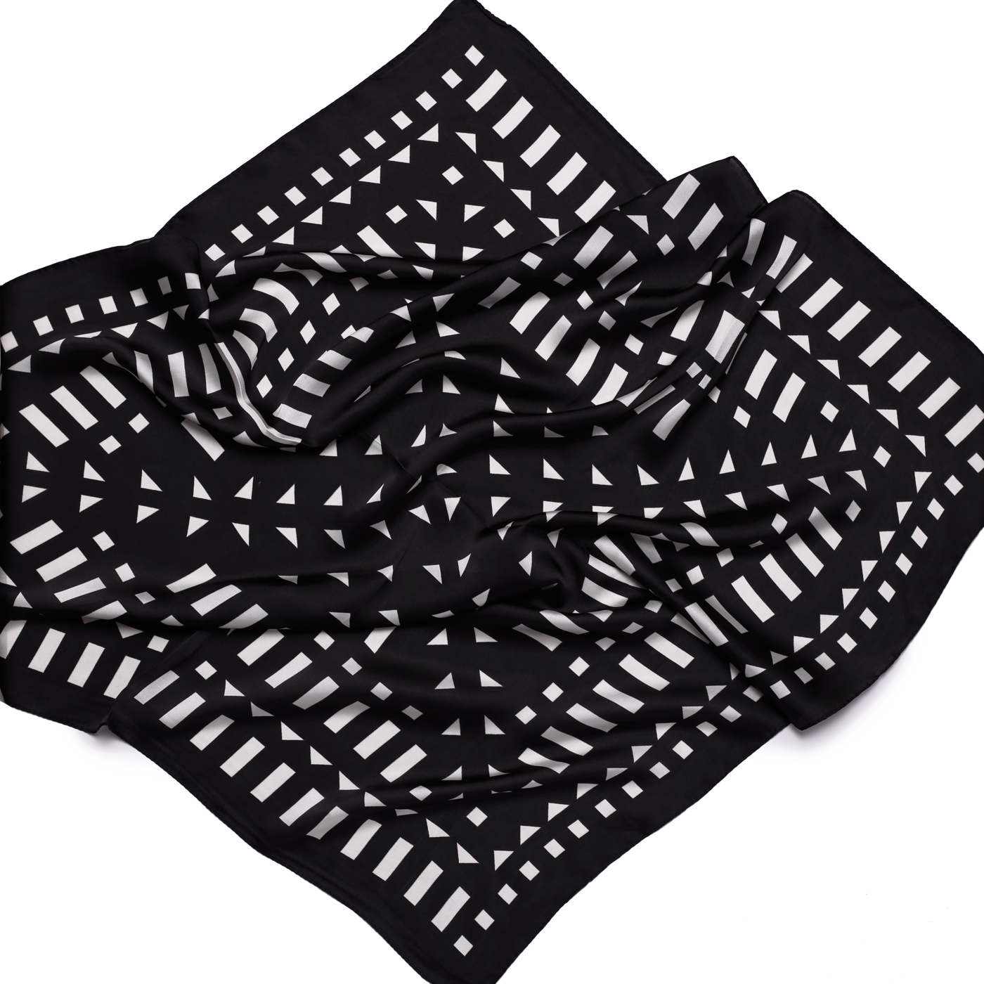 CLASSIC SQUARES  SCARF