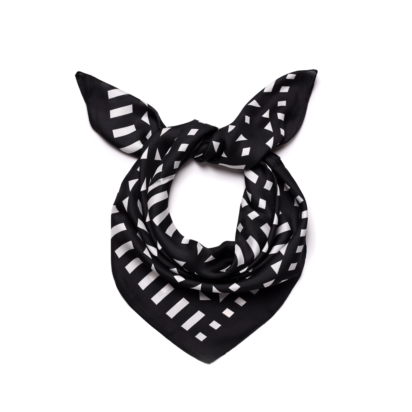 CLASSIC SQUARES  SCARF