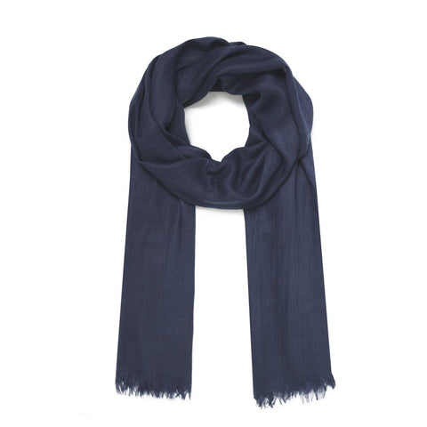 Scarf - THE SOLID ESSENTIAL/ Dark Blue