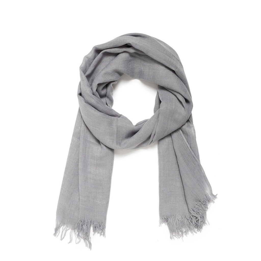 Scarf - THE SOLID ESSENTIAL/ Light Grey