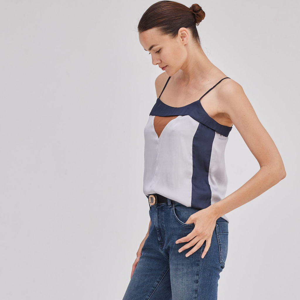 THE TRIANGLE 3 COLORS TOP