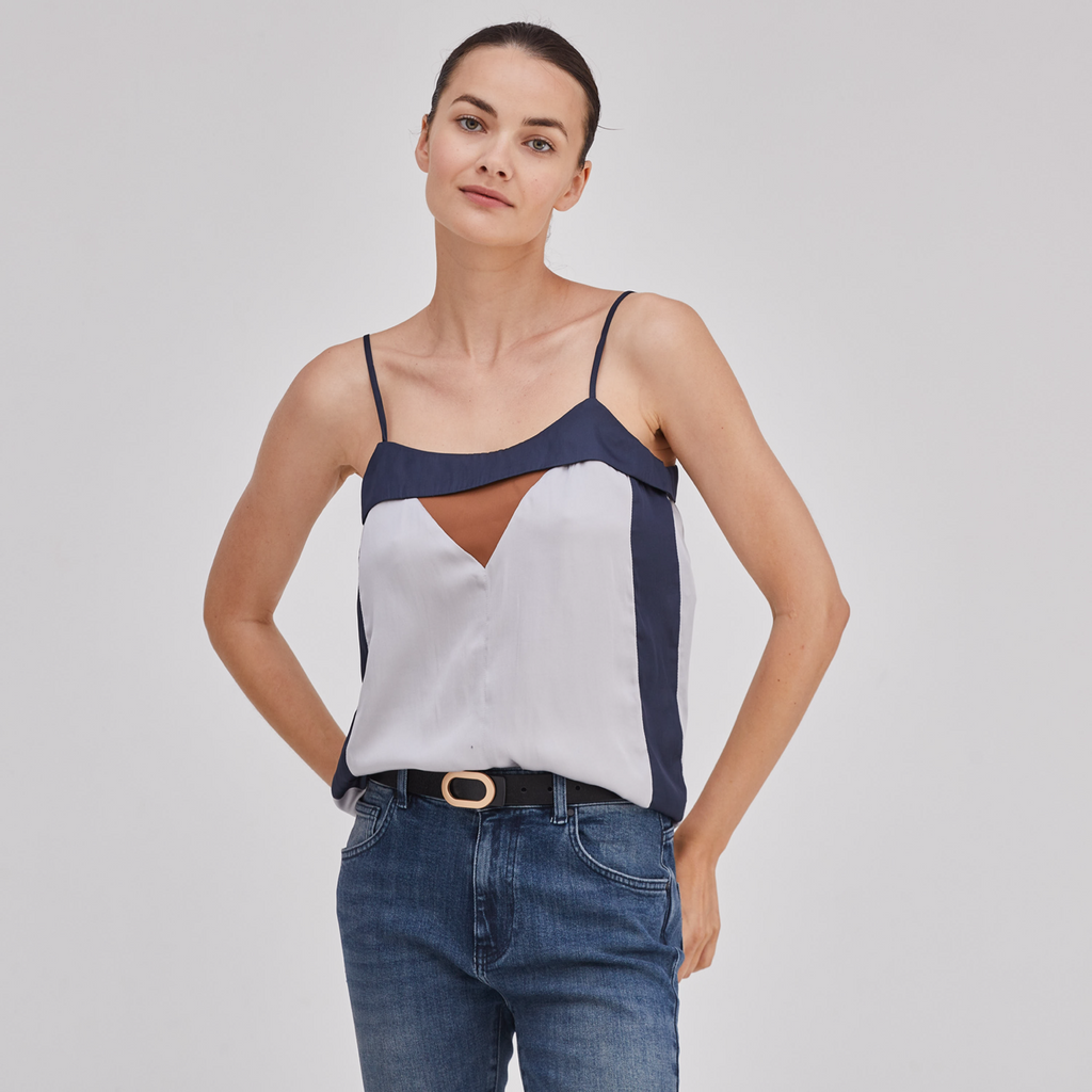 THE TRIANGLE 3 COLORS TOP